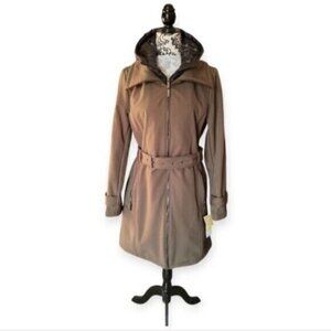 Michael Kors Soft Shell Puffer Hooded Jacket Women's Sz Medium